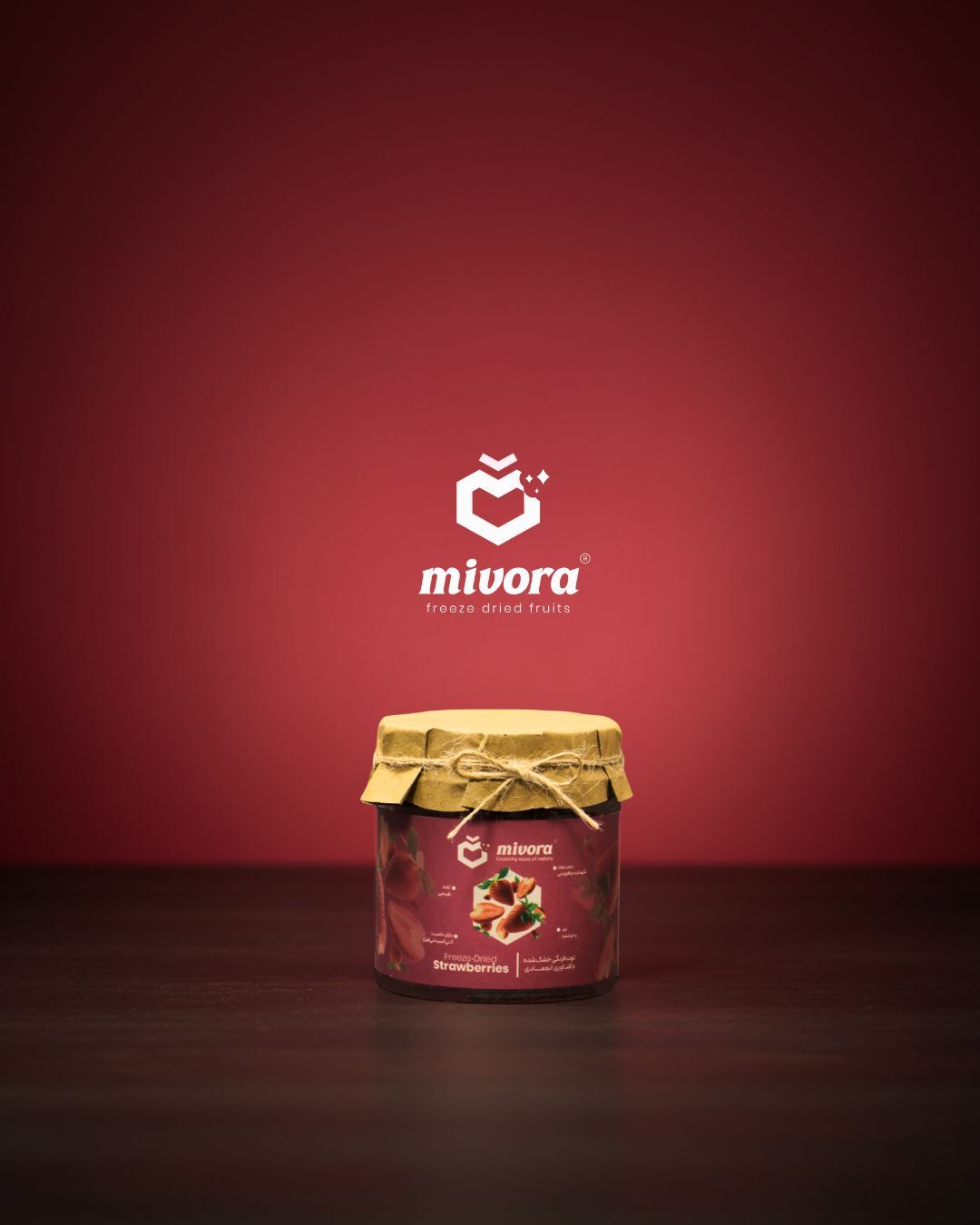  توت فرنگی فریز درای | Freeze dried strawberry | میوه توت فرنگی پفکی | توت فرنگی کرانچی | کرانچ توت فرنگی 