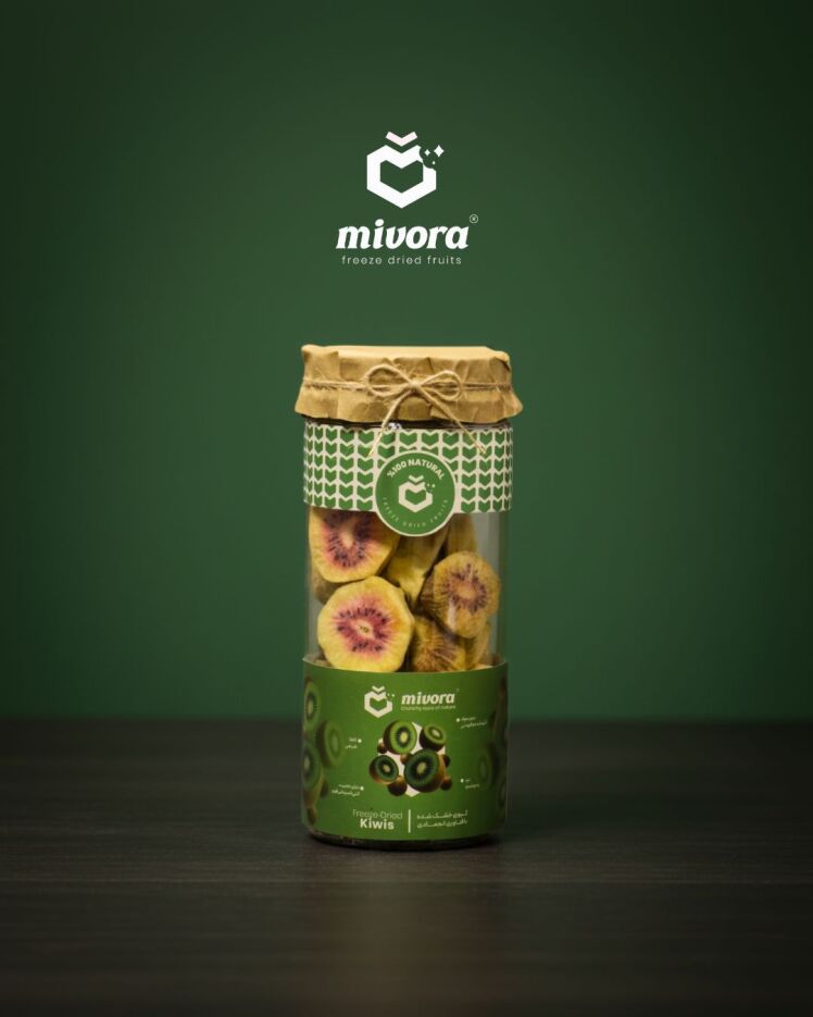 کیوی فریز درای | Freeze dried kiwis | میوه کیوی پفکی | کیوی کرانچی | کرانچ کیوی | کیوی خشک انجمادی